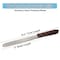 A2Z Scilab Icing Spatula Straight 6 Long Plain Blade Sturdy Wood Handle, Total Length 10.4 A2Z-ZR-WHS6 - alternate 6